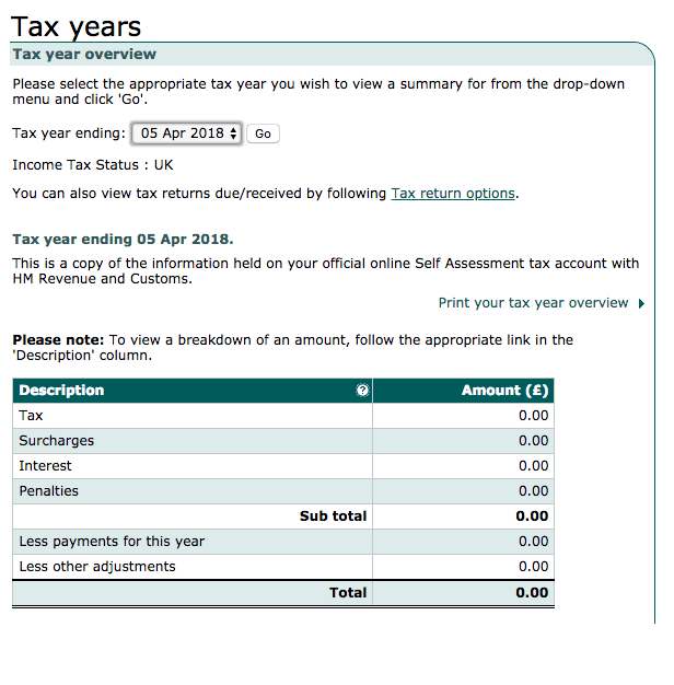 How To Get Your SA302 Form Tax Overview Online Goselfemployed co