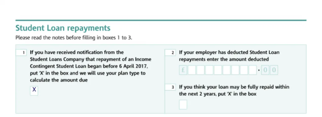 student loan repayments when you're self-employed