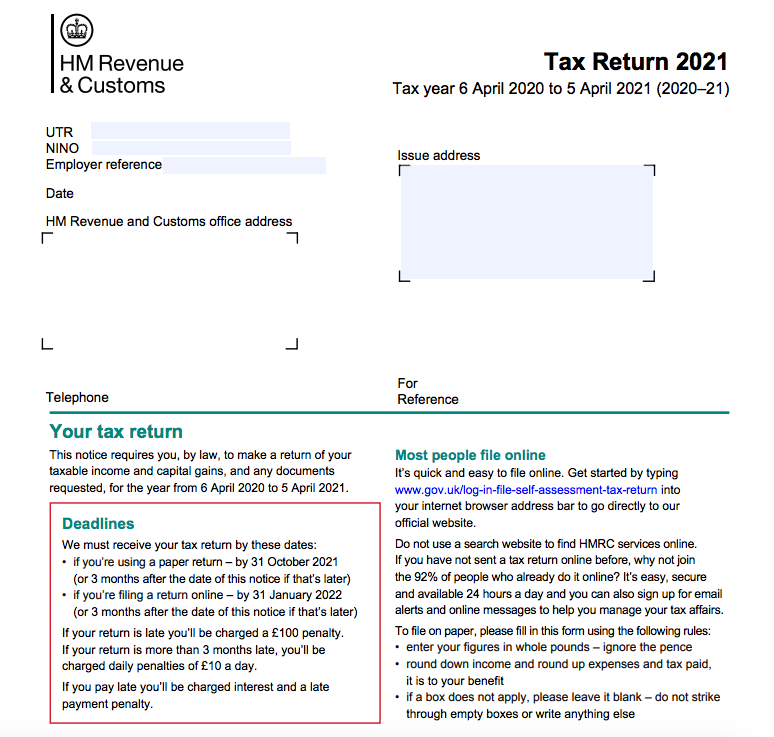 What is an SA100 Form? goselfemployed.co