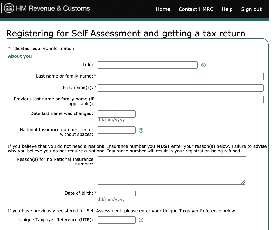 What Is An SA1 Form 