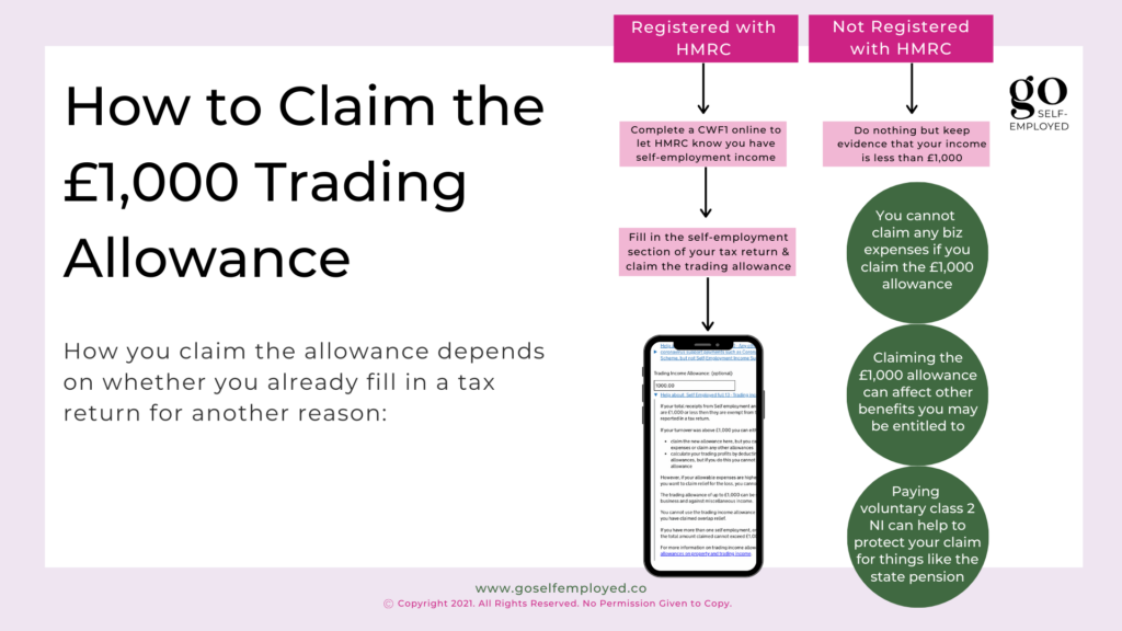 The Trading Allowance Explained goselfemployed.co