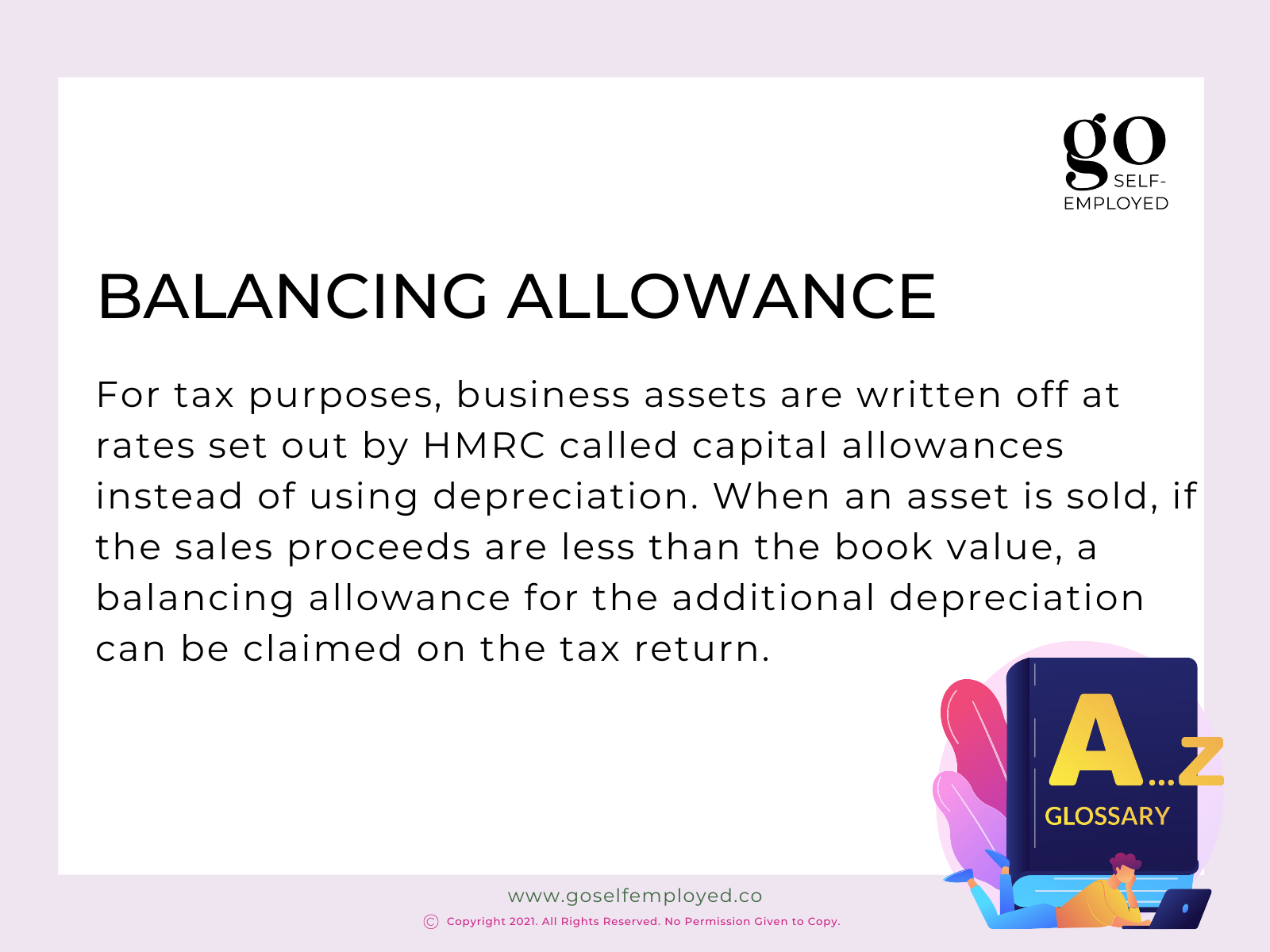 Balancing Allowance goselfemployed.co